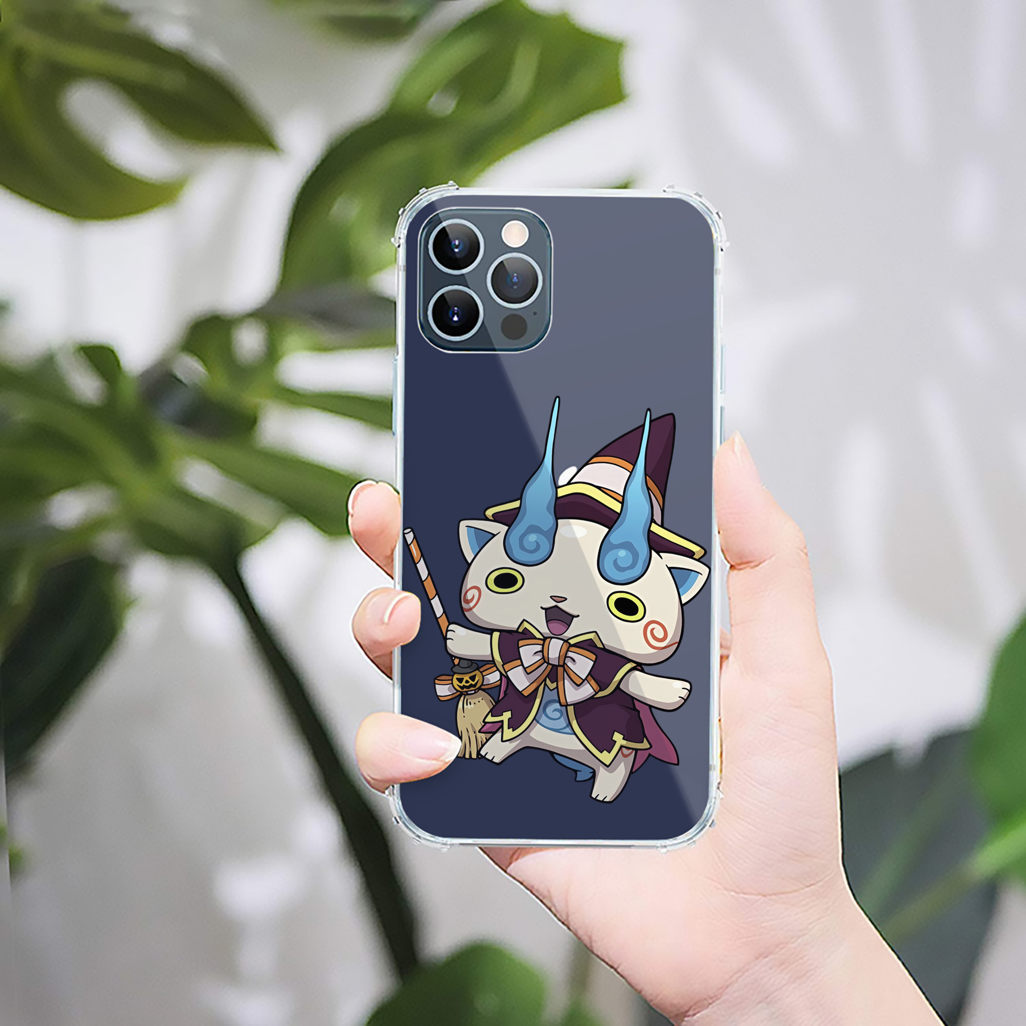 （画像用） 妖怪ウォッチ Yo-kai Watch 【iPhone 12シリーズ対応】透明スマホケース（クリアソフトケース）
